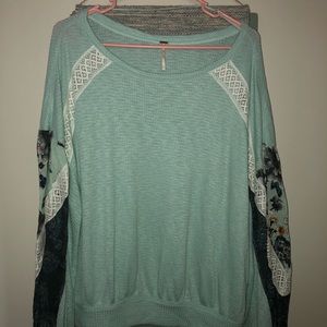 Brand new never worn free people long sleeve